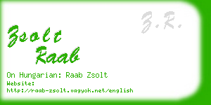 zsolt raab business card